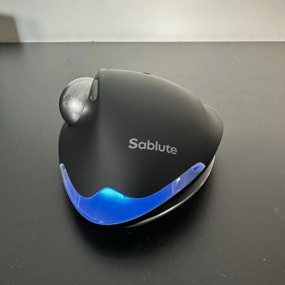 SABLUTE MAM1 Pro Ergonomic Wireless Trackball Mouse 0/18° Angle Bluetooth